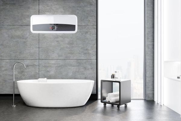 Thanh đốt bằng đồng nguyên chất của Ariston Slim2 20R tăng hiệu quả truyền nhiệt và làm nóng nước nhanh chóng.