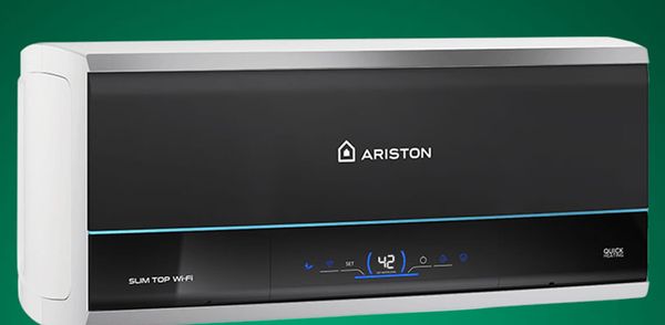 Ariston Slim3 20 Top Wifi 2024 có khả năng kết nối với smartphone thông qua ứng dụng Ariston Net