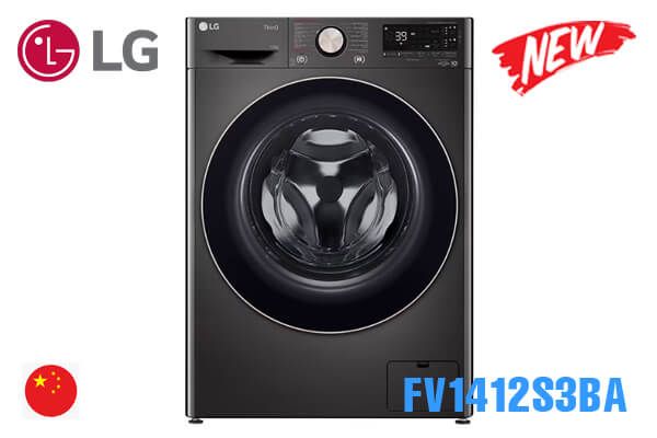 Máy giặt LG 12kg cửa ngang FV1412S3BA  thiết kế hiện đại