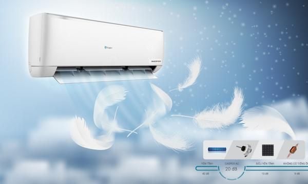 điều hòa Casper 9000BTU có hệ thống lọc không khí để loại bỏ bụi bẩn và vi khuẩn có hại từ không khí.