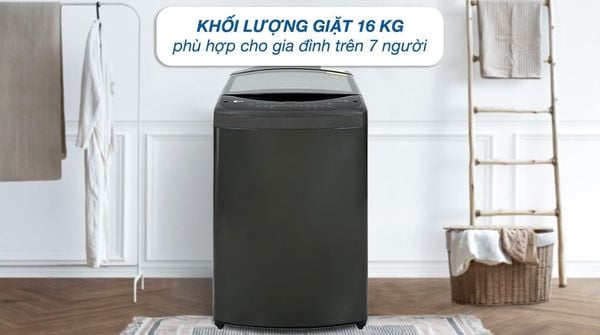 Công nghệ giặt hơi nước Steam+TM của máy giặt LG TV2516DV3B loại bỏ 99.9% bụi bẩn, vi khuẩn Công nghệ giặt hơi nước Steam+TM của máy giặt LG TV2516DV3B loại bỏ 99.9% bụi bẩn, vi khuẩn