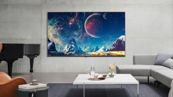 Một trong những mẫu TV thuộc dòng QNED của LG sử dụng công nghệ Mini LED.