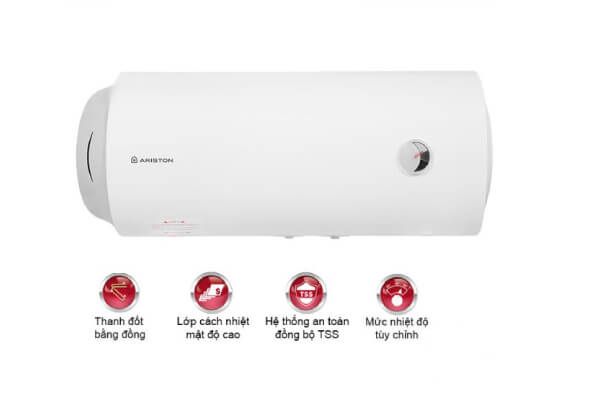 Bình nóng lạnh Ariston nhiều tính năng an toàn