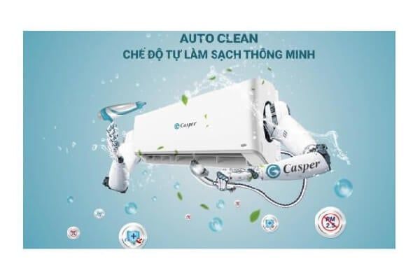 Điều hòa Casper 12000 BTU 1 chiều inverter JC-12IU36 công nghệ clean