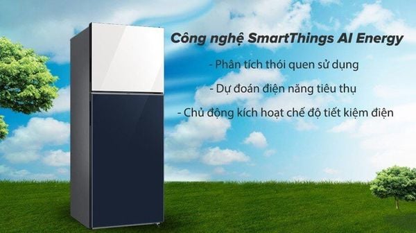 Tủ lạnh Samsung RT47B6686BA/SV có dung tích 460 lít, lớn hơn các dòng tủ lạnh nhỏ hơn