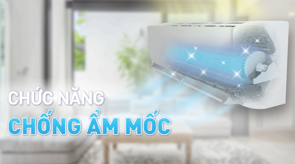 Điều hòa Daikin chống ẩm mốc