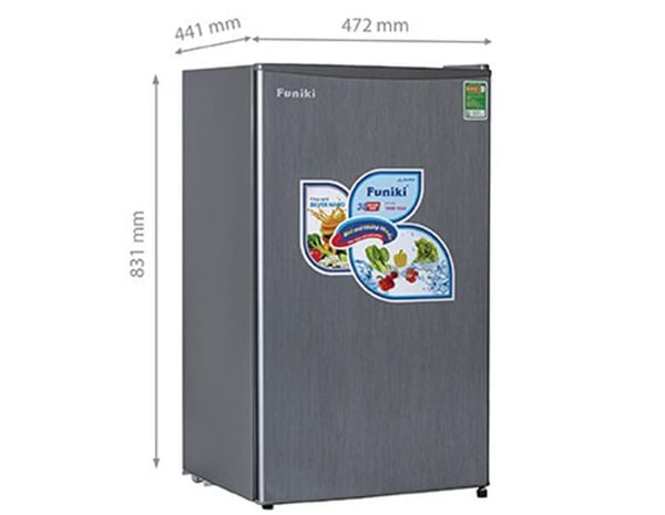 Điều chỉnh lại nhiệt độ của tủ lạnh Funiki nếu nguyên nhân là do cài đặt nhiệt độ sai.