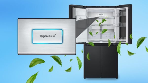 Tủ lạnh LG LFB53BLMI có hệ thống làm lạnh đa chiều (Multi Air Flow), phân phối khí lạnh đều khắp tủ.