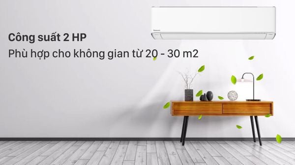 Điều hòa Panasonic CU/CS-RU12AKH-8 có công nghệ inverter, giúp máy nén hoạt động linh hoạt hơn và tiết kiệm điện năng hiệu quả