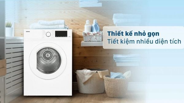 Máy sấy thông hơi Galanz 7 Kg DV-70T5C(W)- màu trắng