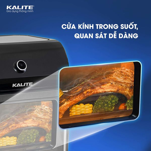 Vỏ ngoài của Kalite KL-1200 được làm bằng nhựa cao cấp và thép không gỉ, mang lại vẻ ngoài hiện đại và bền bỉ.