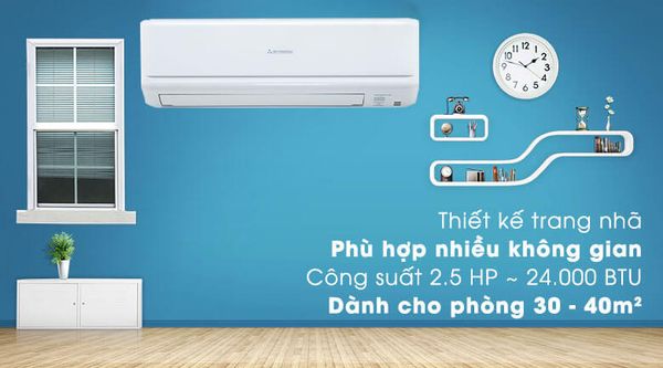 Hệ Thống Điều Khiển Thông Minh Mitsubishi Heavy inverter 24.000BTU 1 chiều SRK/SRC24YW-W5