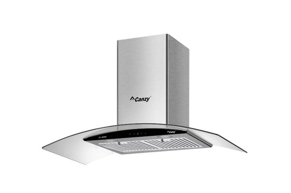 Canzy CZ-70TS mang đến sự sang trọng và phong cách cho căn bếp với thân máy bằng inox sáng bóng và kính cong.