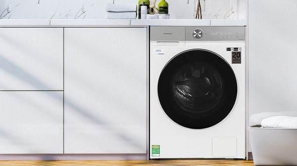 Công nghệ Digital Inverter giúp máy giặt Samsung hoạt động êm ái và bền bỉ hơn đồng thời giảm lượng điện tiêu thụ.