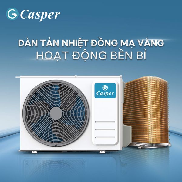 Casper SC-09FS36 có thiết kế đơn giản nhưng vẫn tinh tế