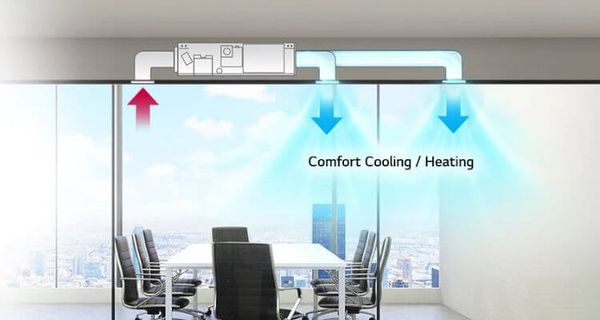 Công nghệ Inverter tiên tiến của điều hòa ống gió LG