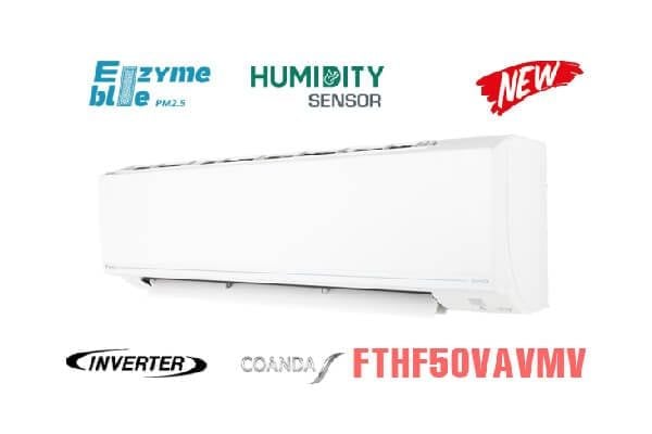 Điều hòa Daikin 2 chiều 18000BTU inverter gas R32 FTHF50VAVMV