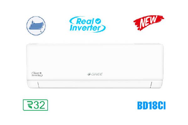 Điều hòa Gree 18.000BTU 1 chiều inverter BD18CI