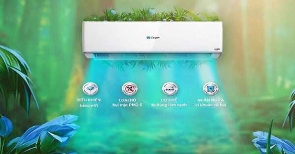 Dàn tản nhiệt mạ vàng (Golden Fin) của Casper tăng khả năng chống ăn mòn và kéo dài tuổi thọ