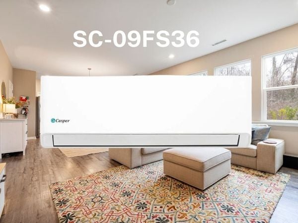 Giá điều hòa Casper SC-09FS36 sẽ dao động trong khoảng từ 4 - 5 triệu.