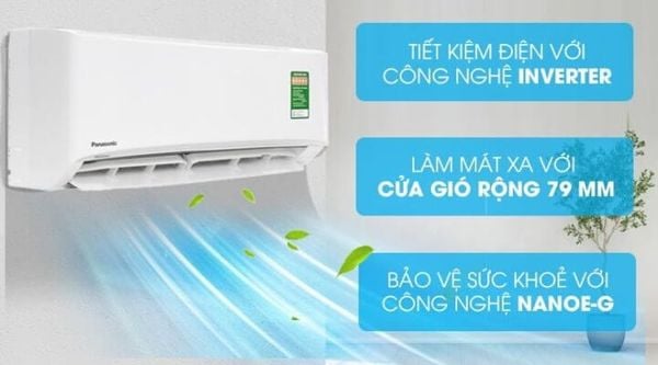 Panasonic CU/CS-PU18XKH-8 - Lựa chọn mạnh mẽ cho không gian rộng