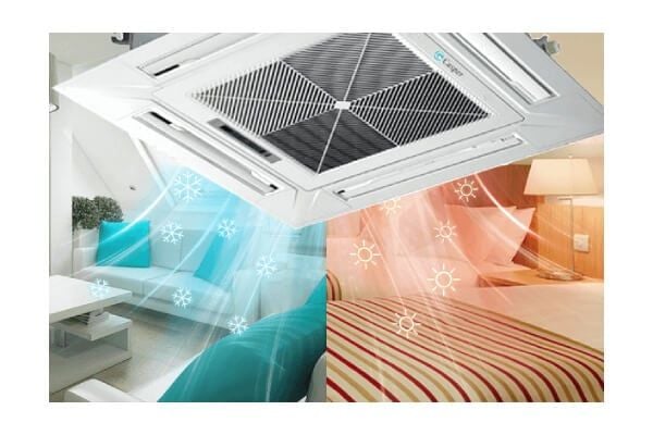 Điều hoà âm trần casper 18000 btu khí lạnh phân bố đồng đều