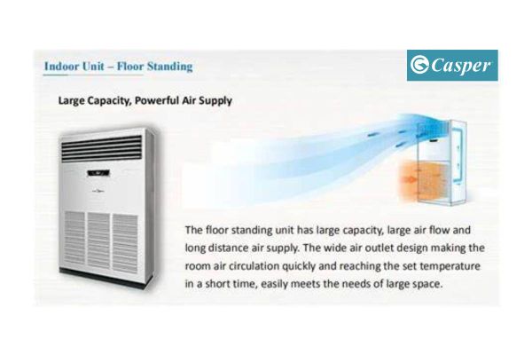 hướng dẫn sử dụng điều hòa casper tủ đứng