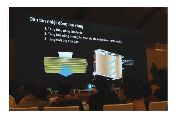 Điều hòa Casper 12000 BTU 1 chiều  dàn đồng mạ vàng