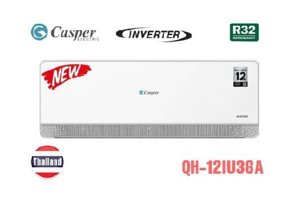 Điều hòa Casper 12000 BTU 2 chiều inverter QH-12IU36A
