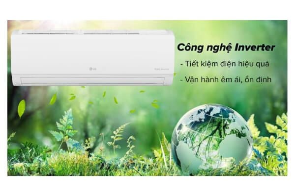 Điều hòa LG 9.000BTU  inverter công nghệ tiết kiệm điện