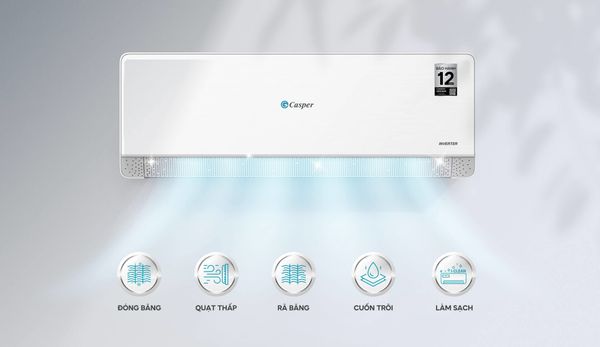 Panasonic RU12AKH-8 có lợi thế hơn nhờ chế độ mạnh mẽ, giúp làm lạnh nhanh chóng trong thời gian ngắn.