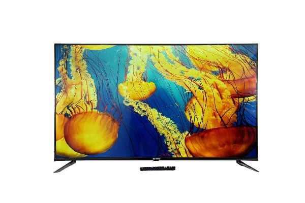 báo giá Smart Tivi Renova 4K 55 inch 55RS9B HĐH Androi điều khiển giọng nói, tràn viền.