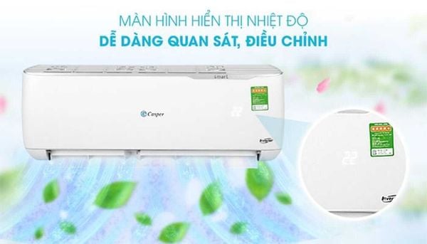 Điều hòa Casper 9000BTU có chế độ làm lạnh nhanh, cho phép nhiệt độ mong muốn được đạt được trong thời gian ngắn