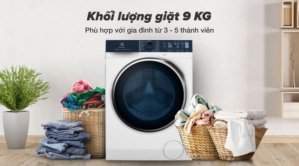 Máy giặt EWF1024BDWA có 15 chương trình giặt, bao gồm giặt nhanh, giặt đồ len, giặt đồ thể thao...