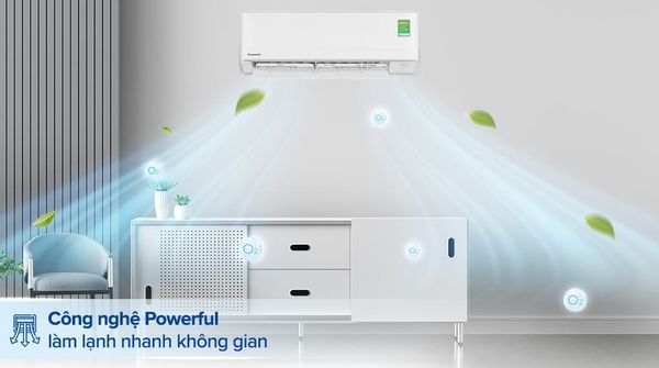 Công nghệ Nanoe-G, được thiết kế để cải thiện chất lượng không khí trong nhà, là điểm nhấn chính của Panasonic CU/CS-RU12AKH-8.