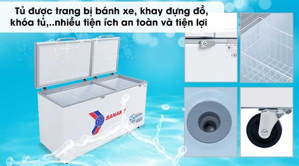 Sanaky VH-2599A3 được trang bị hệ thống làm lạnh bằng dàn đồng 100%, kết hợp với quạt lồng sóc, giúp tăng khả năng làm lạnh nhanh và sâu