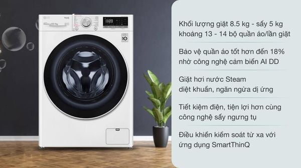 Kiểm tra thời gian bảo hành và hỗ trợ sửa chữa và bảo trì của LG để yên tâm về thời gian sử dụng lâu dài.