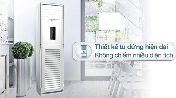 Điều hòa cây Casper GC-18TL22 có thiết kế hiện đại và sang trọng, vì vậy nó có thể được sử dụng trong nhiều không gian.