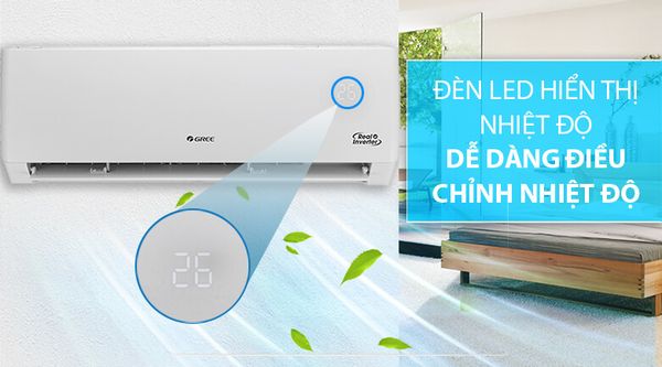 Điều hòa Gree 24000BTU 1 chiều inverter GWC24PD-K3D0P4