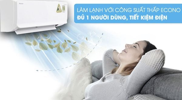 Điều hòa Daikin FCNQ36MV1/RNQ36MV1 có chỉ số CSPF (Chế độ hiệu suất mùa hè) cao nhất