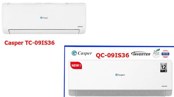 Điều hòa Casper TC-09IS36 là một chiếc điều hòa cơ bản, tiết kiệm năng lượng và dễ sử dụng