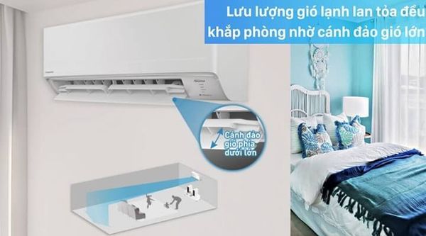 Công Suất Lạnh Lớn, Phù Hợp Với Không Gian Rộng Panasoni U24BKH-8