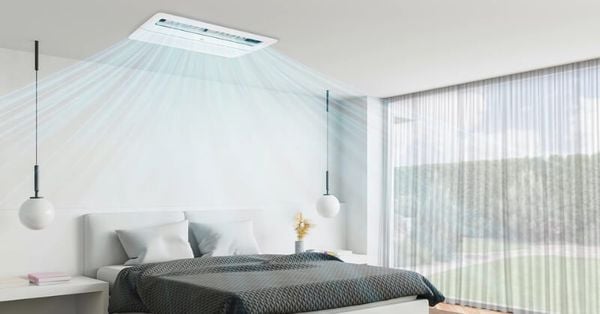 Điều hòa âm trần 1 hướng thổi là một lựa chọn tuyệt vời cho những không gian nhỏ vừa phải không cần làm mát toàn bộ