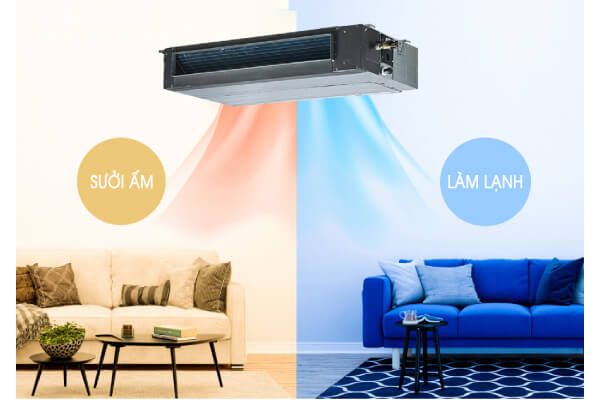 báo giá Điều hòa multi Panasonic âm trần nối ống gió 2 chiều làm  lạnh và sưởi ấm