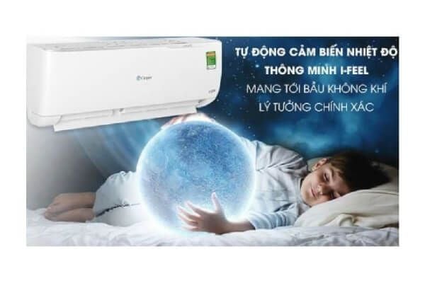 Điều hoà Casper 9000 BTU 1 chiều Inverter XC-09IU38 công nghê iFeel