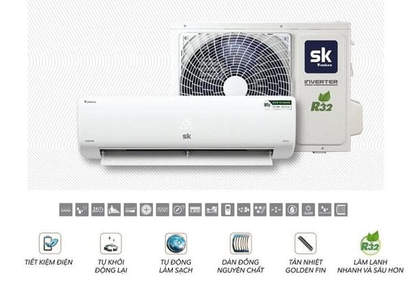 Điều hòa inverter có thể tiết kiệm từ ba mươi đến năm mươi phần trăm lượng điện tiêu thụ so với các dòng điều hòa thông thường