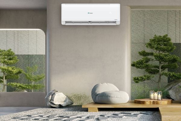 Điều hòa Casper JC-09IU3 sở hữu thiết kế đơn giản nhưng hiện đại và thanh lịch, dễ dàng kết hợp với nhiều kiểu nội thất khác nhau