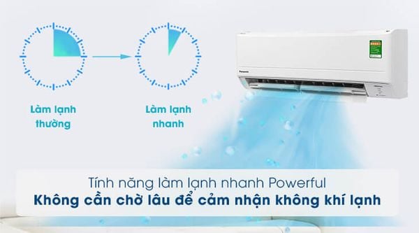 Panasonic CU/CS-NWKH-8 có công suất 2 HP phù hợp với phòng khách lớn hoặc văn phòng nhỏ