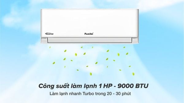 Funiki có thể duy trì nhiệt độ ổn định mà không tốn quá nhiều điện, đặc biệt là khi sử dụng công nghệ inverter.