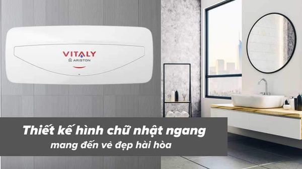 Công nghệ tiết kiệm điện năng Ariston 20 Lit Vitaly 20SL giúp giảm chi phí sử dụng điện hàng tháng mà không giảm hiệu suất làm nóng nước.